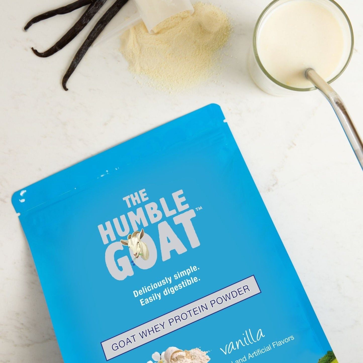 Vanilla Goat Whey Protein Powder Subscription