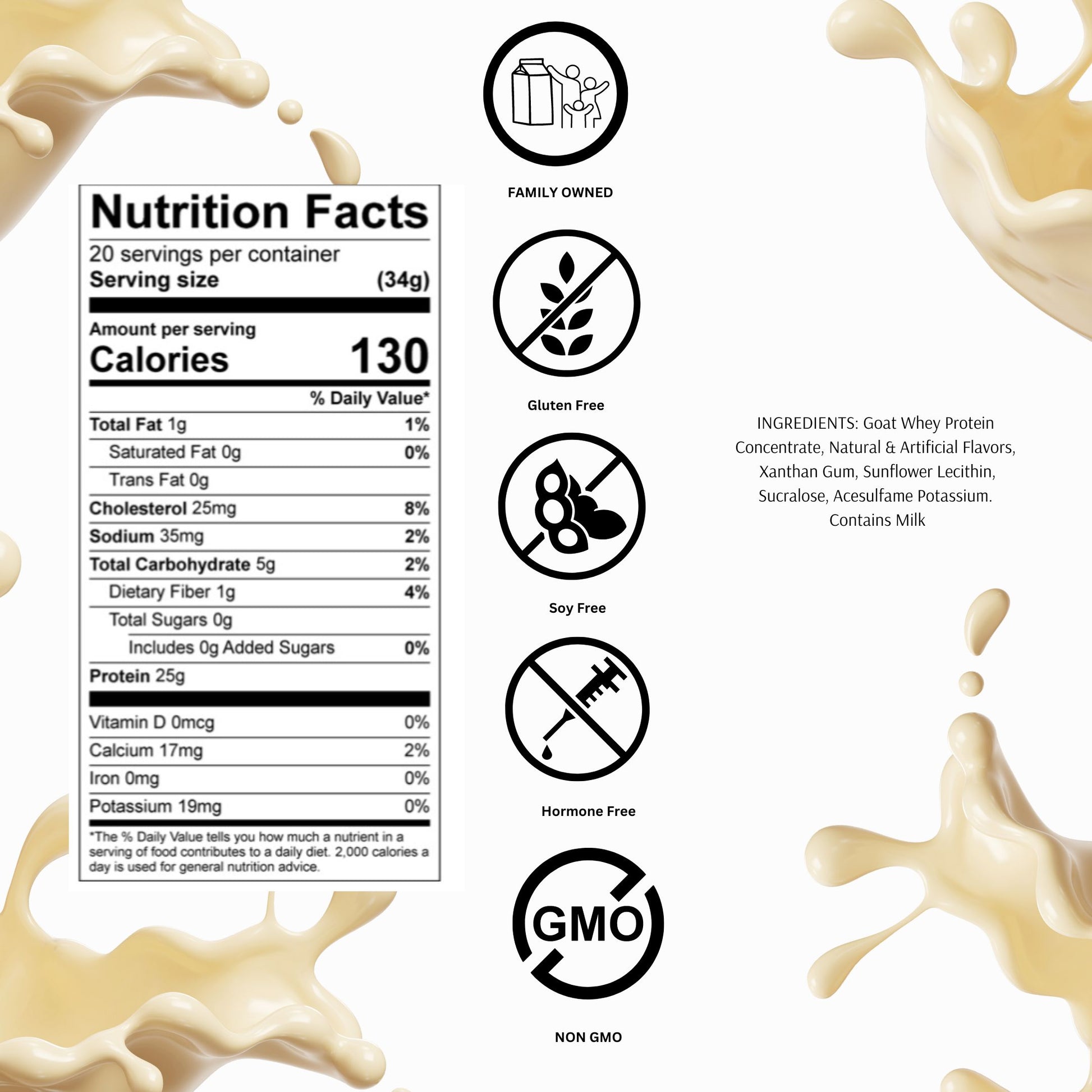 does goat whey protein contain glutathione CFS Nutrition | Grass-Fed forming like bovine whey Immune Raw Revelations Goat Whey Protein